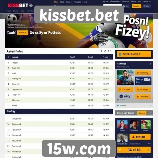 Acessibilidade e usabilidade do site kissbet.bet