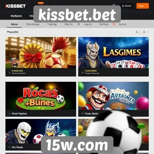 Jogos populares disponíveis no site kissbet.bet